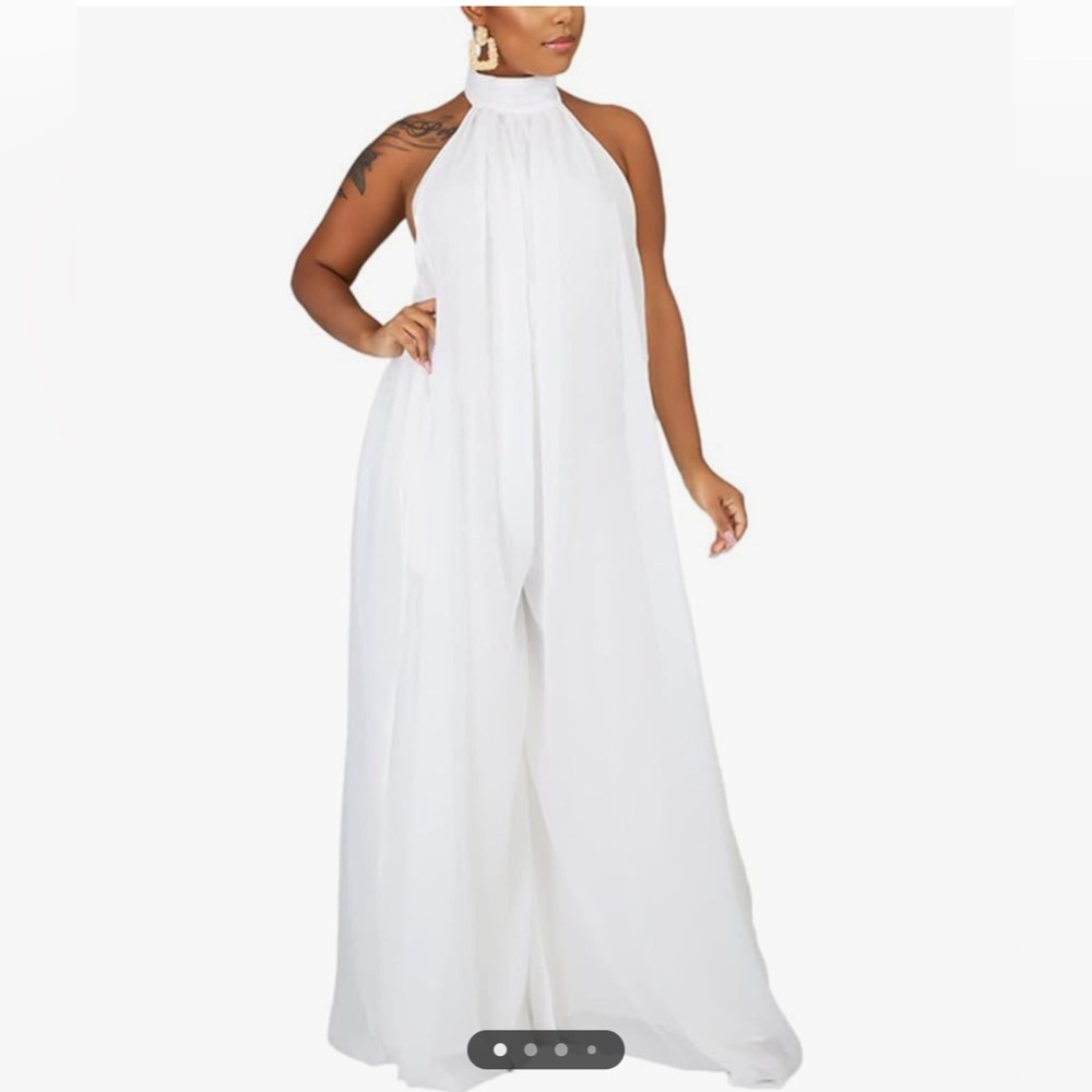 White Jumpsuit Size Small
